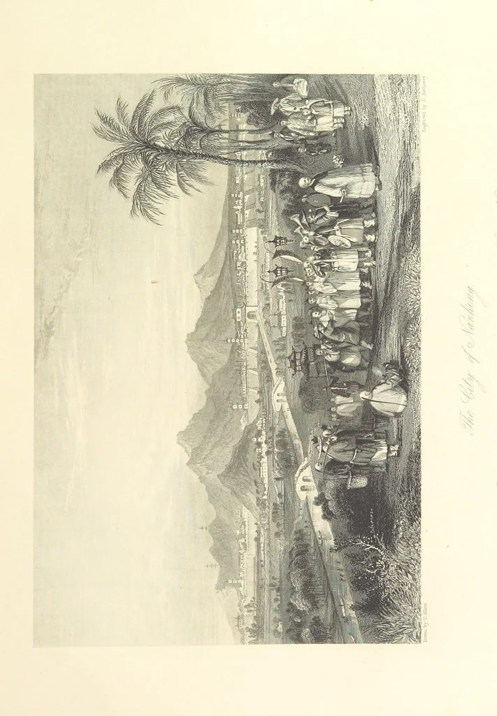 An illustration from China: in a series of views, displaying the scenery, architecture and social habits of that ancient empire. Drawn ... by T. Allom. With historical and descriptive notices by the Rev. G. N. Wright, 1858, leaf 323