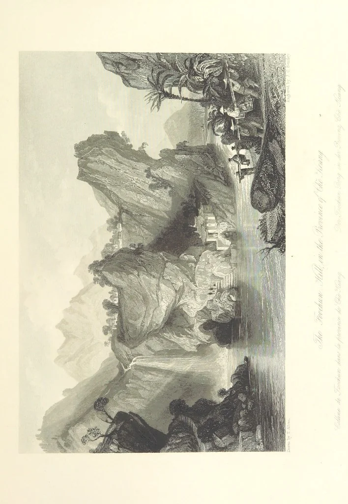 An illustration from China: in a series of views, displaying the scenery, architecture and social habits of that ancient empire. Drawn ... by T. Allom. With historical and descriptive notices by the Rev. G. N. Wright, 1858, leaf 327