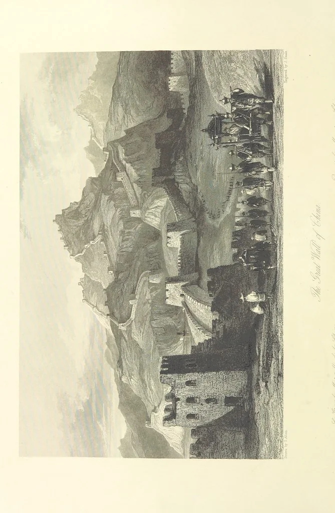 An illustration from China: in a series of views, displaying the scenery, architecture and social habits of that ancient empire. Drawn ... by T. Allom. With historical and descriptive notices by the Rev. G. N. Wright, 1858, leaf 56