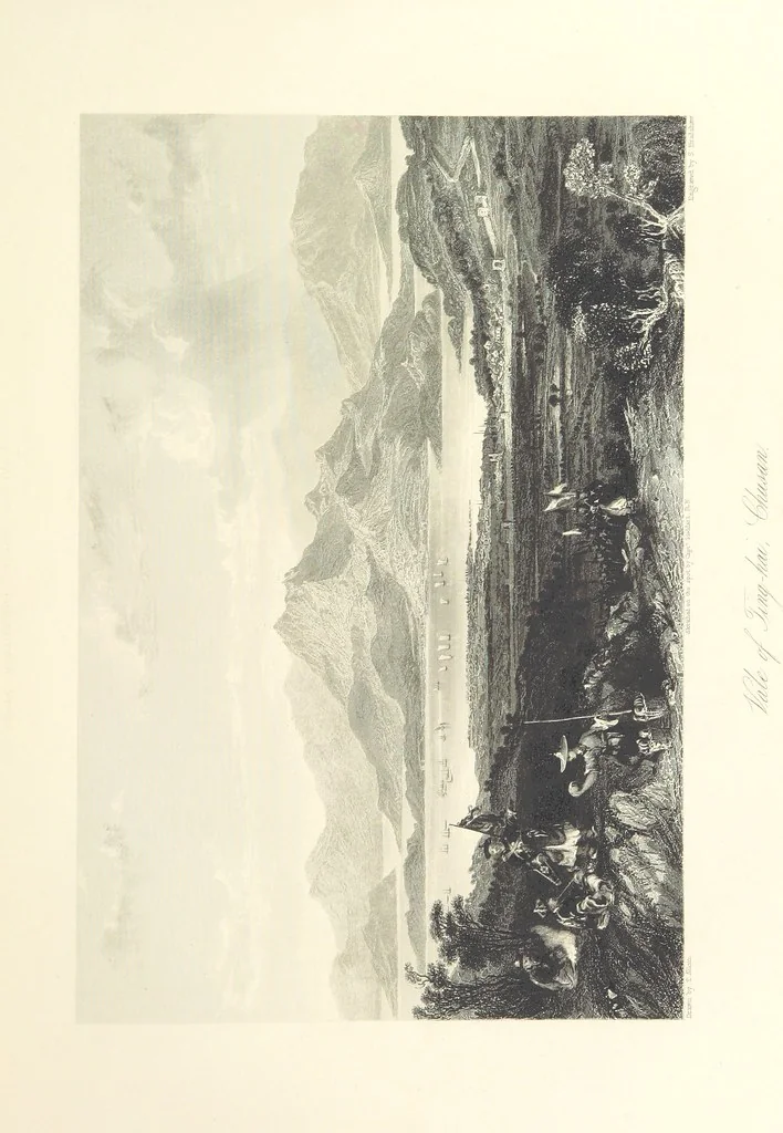An illustration from China: in a series of views, displaying the scenery, architecture and social habits of that ancient empire. Drawn ... by T. Allom. With historical and descriptive notices by the Rev. G. N. Wright, 1858, leaf 169