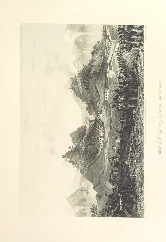 An illustration from China: in a series of views, displaying the scenery, architecture and social habits of that ancient empire. Drawn ... by T. Allom. With historical and descriptive notices by the Rev. G. N. Wright, 1858, leaf 179