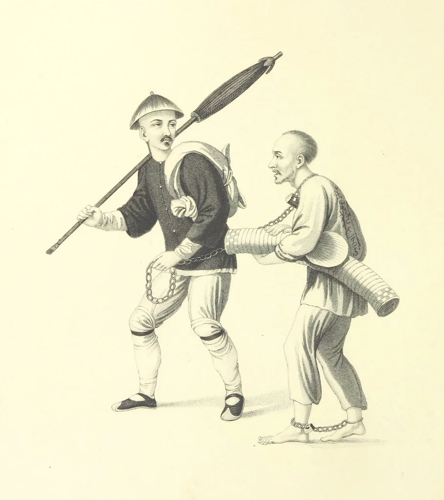 An illustration from China: in a series of views, displaying the scenery, architecture and social habits of that ancient empire. Drawn ... by T. Allom. With historical and descriptive notices by the Rev. G. N. Wright, 1858, leaf 206