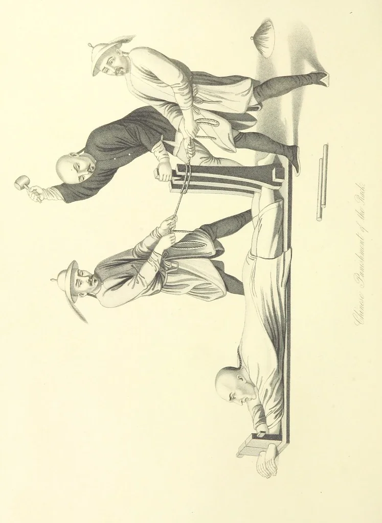An illustration from China: in a series of views, displaying the scenery, architecture and social habits of that ancient empire. Drawn ... by T. Allom. With historical and descriptive notices by the Rev. G. N. Wright, 1858, leaf 216
