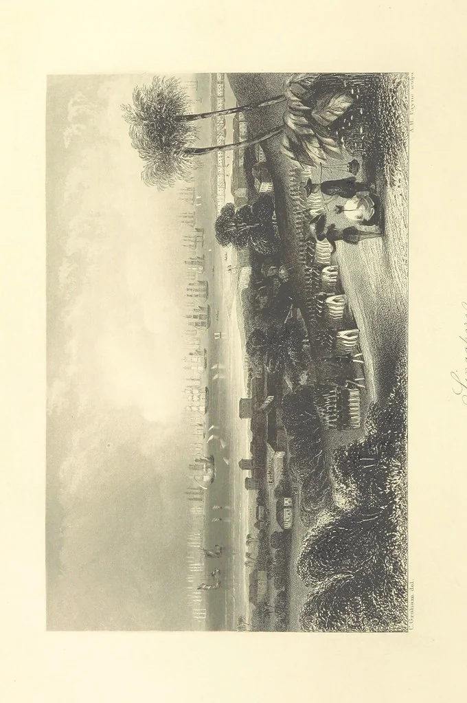 An illustration from China: in a series of views, displaying the scenery, architecture and social habits of that ancient empire. Drawn ... by T. Allom. With historical and descriptive notices by the Rev. G. N. Wright, 1858, leaf 270