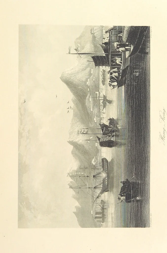 An illustration from China: in a series of views, displaying the scenery, architecture and social habits of that ancient empire. Drawn ... by T. Allom. With historical and descriptive notices by the Rev. G. N. Wright, 1858, leaf 273