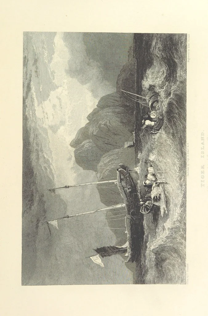 An illustration from China: in a series of views, displaying the scenery, architecture and social habits of that ancient empire. Drawn ... by T. Allom. With historical and descriptive notices by the Rev. G. N. Wright, 1858, leaf 281