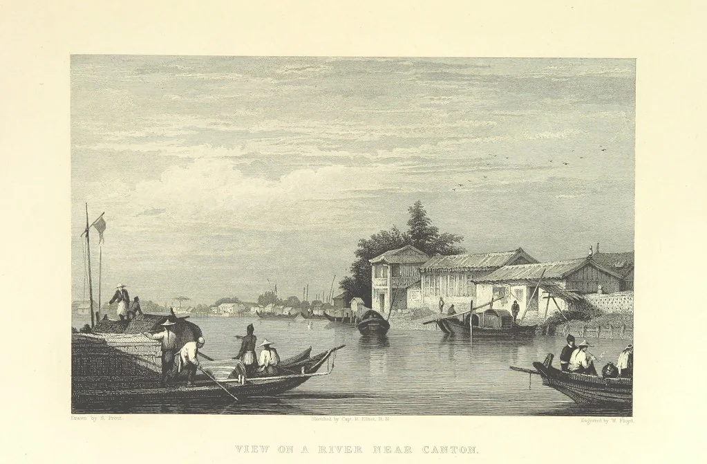 An illustration from China: in a series of views, displaying the scenery, architecture and social habits of that ancient empire. Drawn ... by T. Allom. With historical and descriptive notices by the Rev. G. N. Wright, 1858, leaf 283