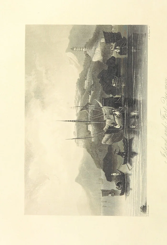 An illustration from China: in a series of views, displaying the scenery, architecture and social habits of that ancient empire. Drawn ... by T. Allom. With historical and descriptive notices by the Rev. G. N. Wright, 1858, leaf 312