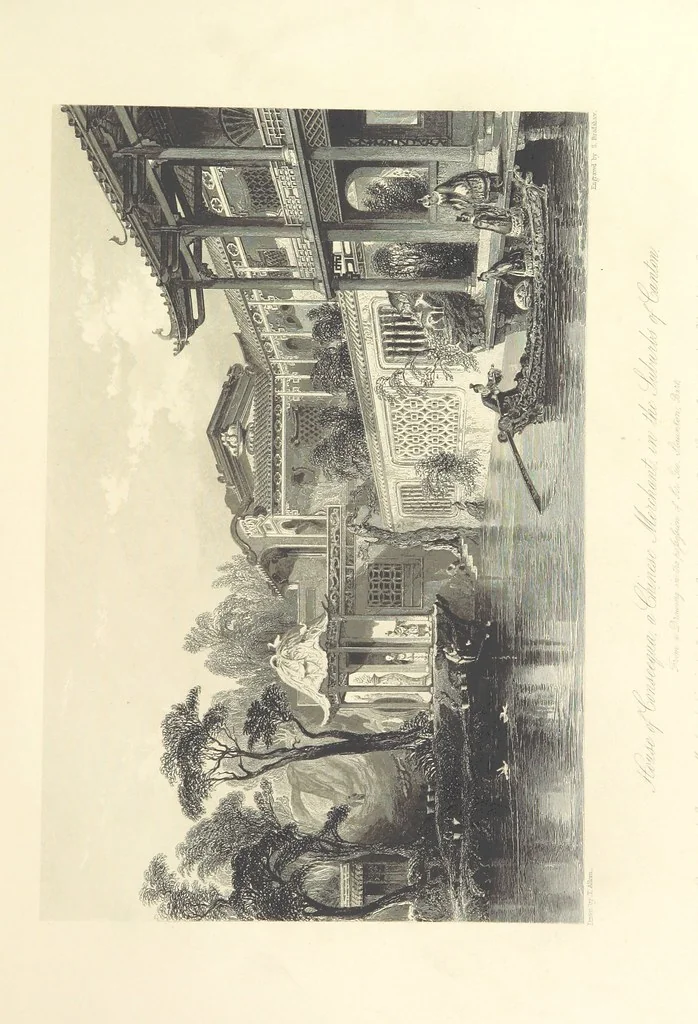 An illustration from China: in a series of views, displaying the scenery, architecture and social habits of that ancient empire. Drawn ... by T. Allom. With historical and descriptive notices by the Rev. G. N. Wright, 1858, leaf 49