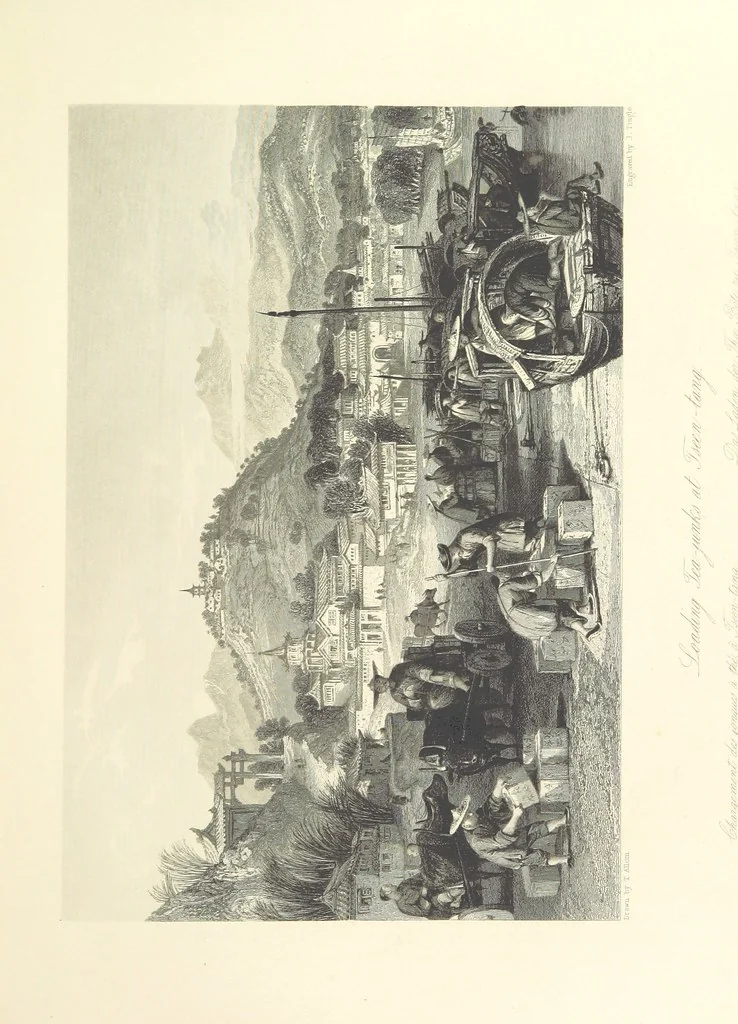 An illustration from China: in a series of views, displaying the scenery, architecture and social habits of that ancient empire. Drawn ... by T. Allom. With historical and descriptive notices by the Rev. G. N. Wright, 1858, leaf 89