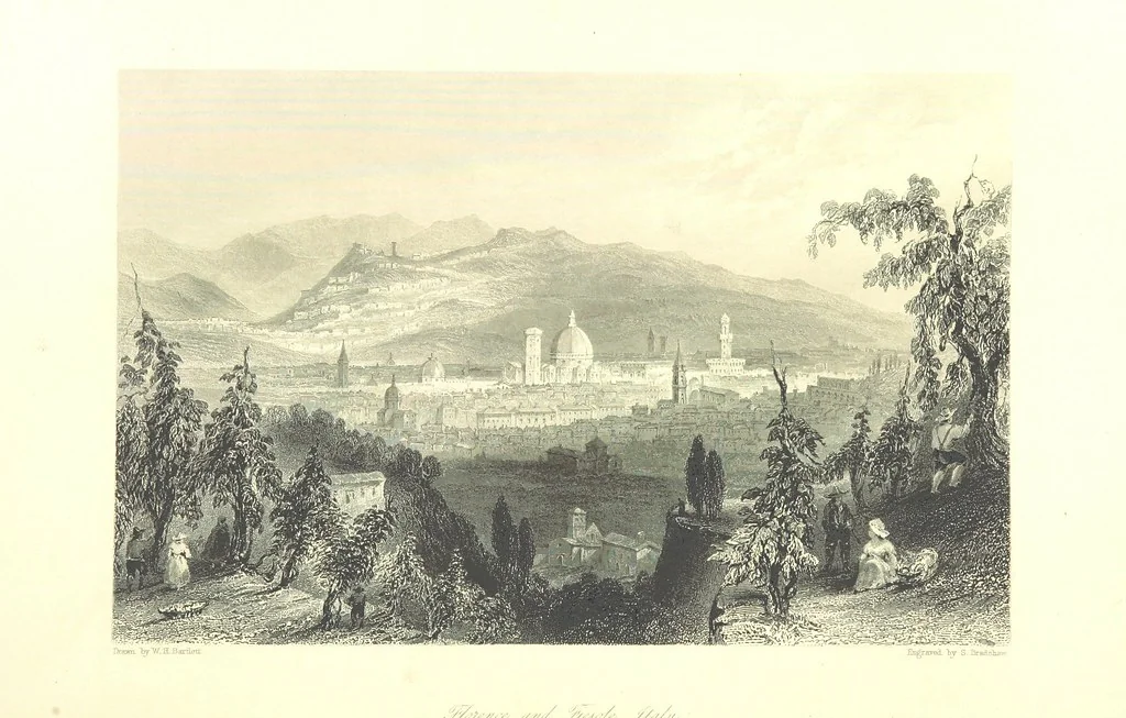 An illustration from Belgium, the Rhine, Italy, Greece, and the Shores and Islands of the Mediterranean, illustrated in a series of engravings from drawings on the spot, by T. Allom, Esq., Colonel Cockburn ... With historical, classical and picturesque descriptions by the Rev. G. N. Wright and L. F. A. Buckingham, 1851, leaf 116