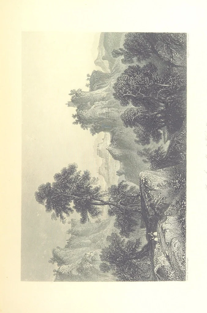 An illustration from Belgium, the Rhine, Italy, Greece, and the Shores and Islands of the Mediterranean, illustrated in a series of engravings from drawings on the spot, by T. Allom, Esq., Colonel Cockburn ... With historical, classical and picturesque descriptions by the Rev. G. N. Wright and L. F. A. Buckingham, 1851, leaf 149