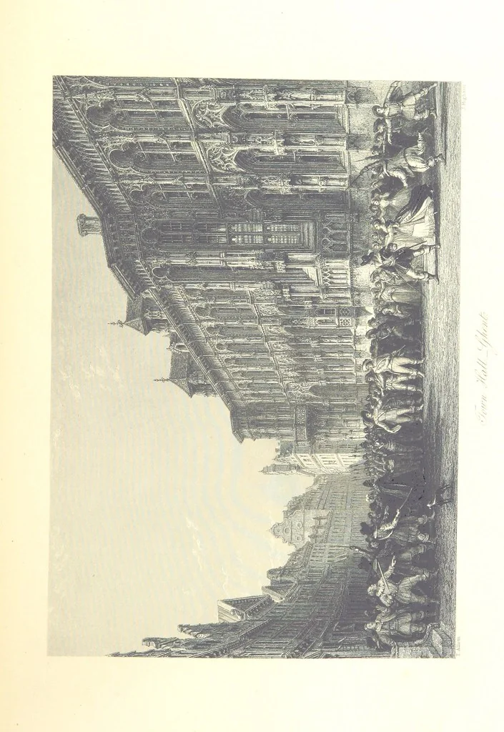 An illustration from Belgium, the Rhine, Italy, Greece, and the Shores and Islands of the Mediterranean, illustrated in a series of engravings from drawings on the spot, by T. Allom, Esq., Colonel Cockburn ... With historical, classical and picturesque descriptions by the Rev. G. N. Wright and L. F. A. Buckingham, 1851, leaf 189