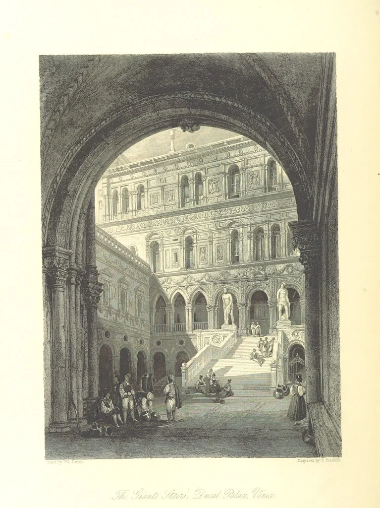 An illustration from Belgium, the Rhine, Italy, Greece, and the Shores and Islands of the Mediterranean, illustrated in a series of engravings from drawings on the spot, by T. Allom, Esq., Colonel Cockburn ... With historical, classical and picturesque descriptions by the Rev. G. N. Wright and L. F. A. Buckingham, 1851, leaf 192