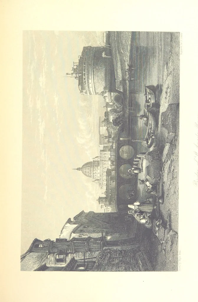 An illustration from Belgium, the Rhine, Italy, Greece, and the Shores and Islands of the Mediterranean, illustrated in a series of engravings from drawings on the spot, by T. Allom, Esq., Colonel Cockburn ... With historical, classical and picturesque descriptions by the Rev. G. N. Wright and L. F. A. Buckingham, 1851, leaf 223
