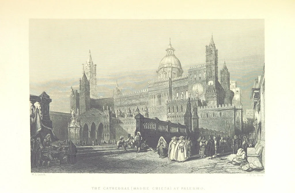 An illustration from Belgium, the Rhine, Italy, Greece, and the Shores and Islands of the Mediterranean, illustrated in a series of engravings from drawings on the spot, by T. Allom, Esq., Colonel Cockburn ... With historical, classical and picturesque descriptions by the Rev. G. N. Wright and L. F. A. Buckingham, 1851, leaf 265