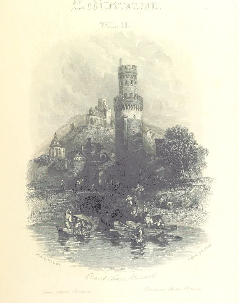 An illustration from Belgium, the Rhine, Italy, Greece, and the Shores and Islands of the Mediterranean, illustrated in a series of engravings from drawings on the spot, by T. Allom, Esq., Colonel Cockburn ... With historical, classical and picturesque descriptions by the Rev. G. N. Wright and L. F. A. Buckingham, 1851, leaf 307