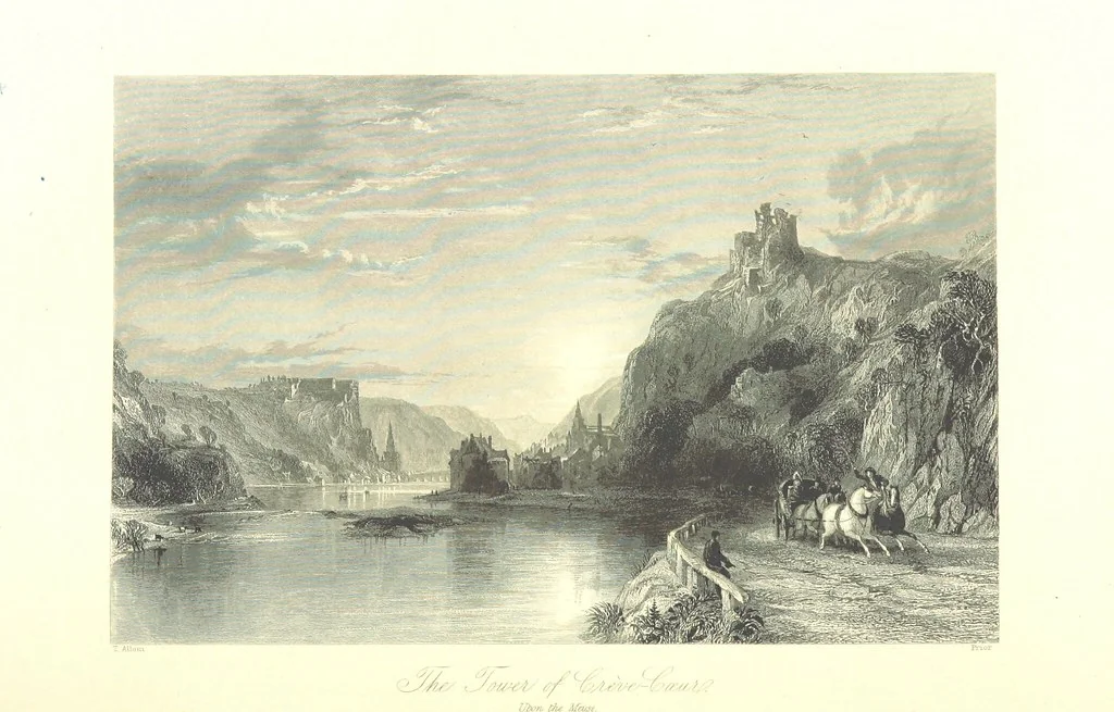 An illustration from Belgium, the Rhine, Italy, Greece, and the Shores and Islands of the Mediterranean, illustrated in a series of engravings from drawings on the spot, by T. Allom, Esq., Colonel Cockburn ... With historical, classical and picturesque descriptions by the Rev. G. N. Wright and L. F. A. Buckingham, 1851, leaf 314