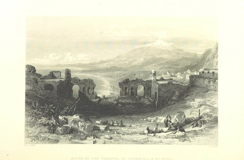 An illustration from Belgium, the Rhine, Italy, Greece, and the Shores and Islands of the Mediterranean, illustrated in a series of engravings from drawings on the spot, by T. Allom, Esq., Colonel Cockburn ... With historical, classical and picturesque descriptions by the Rev. G. N. Wright and L. F. A. Buckingham, 1851, leaf 318