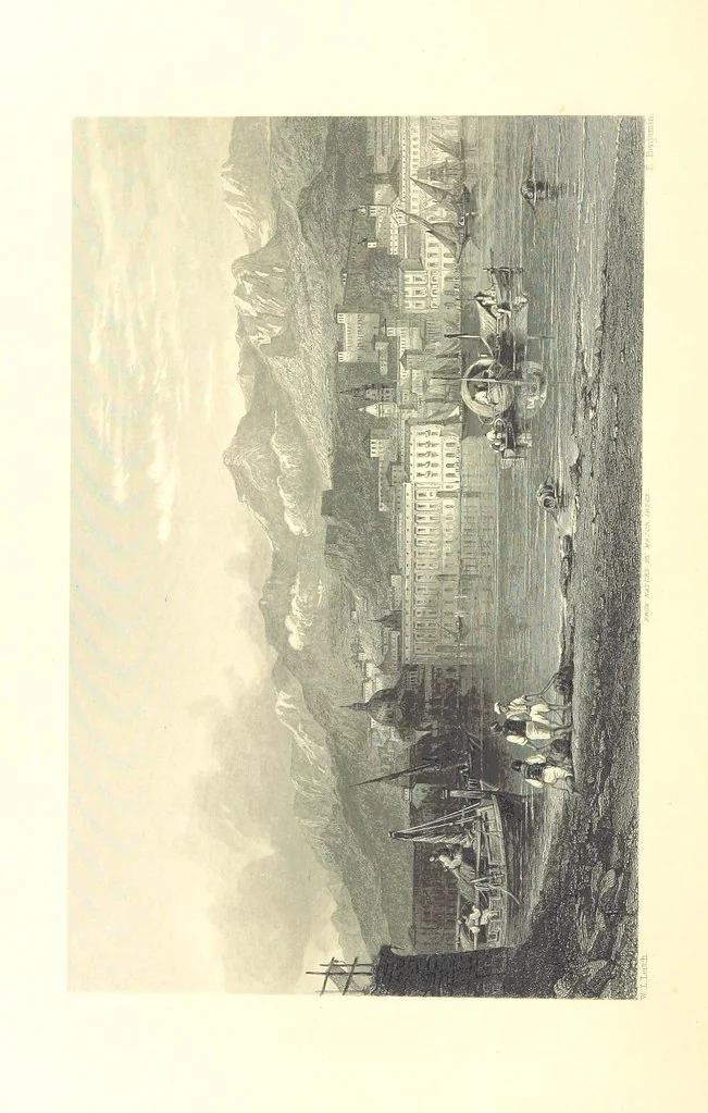 An illustration from Belgium, the Rhine, Italy, Greece, and the Shores and Islands of the Mediterranean, illustrated in a series of engravings from drawings on the spot, by T. Allom, Esq., Colonel Cockburn ... With historical, classical and picturesque descriptions by the Rev. G. N. Wright and L. F. A. Buckingham, 1851, leaf 350