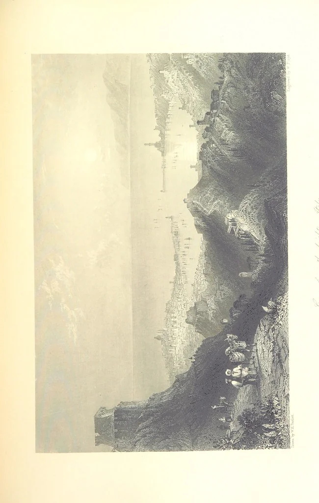 An illustration from Belgium, the Rhine, Italy, Greece, and the Shores and Islands of the Mediterranean, illustrated in a series of engravings from drawings on the spot, by T. Allom, Esq., Colonel Cockburn ... With historical, classical and picturesque descriptions by the Rev. G. N. Wright and L. F. A. Buckingham, 1851, leaf 357