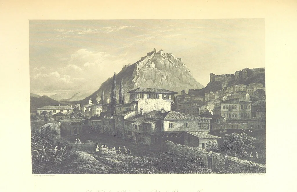 An illustration from Belgium, the Rhine, Italy, Greece, and the Shores and Islands of the Mediterranean, illustrated in a series of engravings from drawings on the spot, by T. Allom, Esq., Colonel Cockburn ... With historical, classical and picturesque descriptions by the Rev. G. N. Wright and L. F. A. Buckingham, 1851, leaf 361