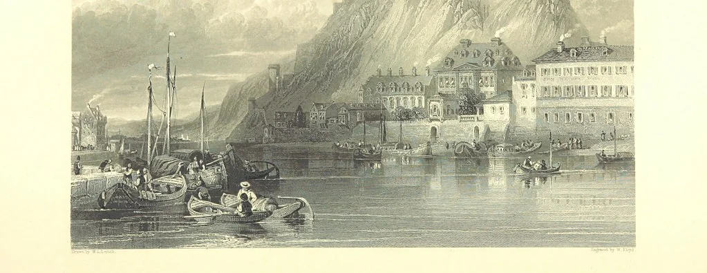 An illustration from Belgium, the Rhine, Italy, Greece, and the Shores and Islands of the Mediterranean, illustrated in a series of engravings from drawings on the spot, by T. Allom, Esq., Colonel Cockburn ... With historical, classical and picturesque descriptions by the Rev. G. N. Wright and L. F. A. Buckingham, 1851, leaf 382