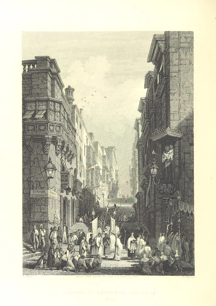 An illustration from Belgium, the Rhine, Italy, Greece, and the Shores and Islands of the Mediterranean, illustrated in a series of engravings from drawings on the spot, by T. Allom, Esq., Colonel Cockburn ... With historical, classical and picturesque descriptions by the Rev. G. N. Wright and L. F. A. Buckingham, 1851, leaf 414