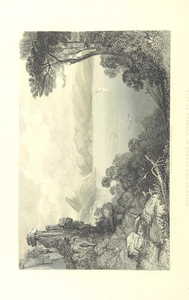An illustration from Belgium, the Rhine, Italy, Greece, and the Shores and Islands of the Mediterranean, illustrated in a series of engravings from drawings on the spot, by T. Allom, Esq., Colonel Cockburn ... With historical, classical and picturesque descriptions by the Rev. G. N. Wright and L. F. A. Buckingham, 1851, leaf 464