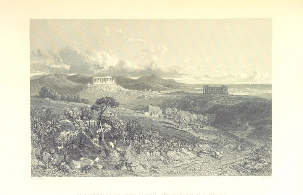 An illustration from Belgium, the Rhine, Italy, Greece, and the Shores and Islands of the Mediterranean, illustrated in a series of engravings from drawings on the spot, by T. Allom, Esq., Colonel Cockburn ... With historical, classical and picturesque descriptions by the Rev. G. N. Wright and L. F. A. Buckingham, 1851, leaf 517