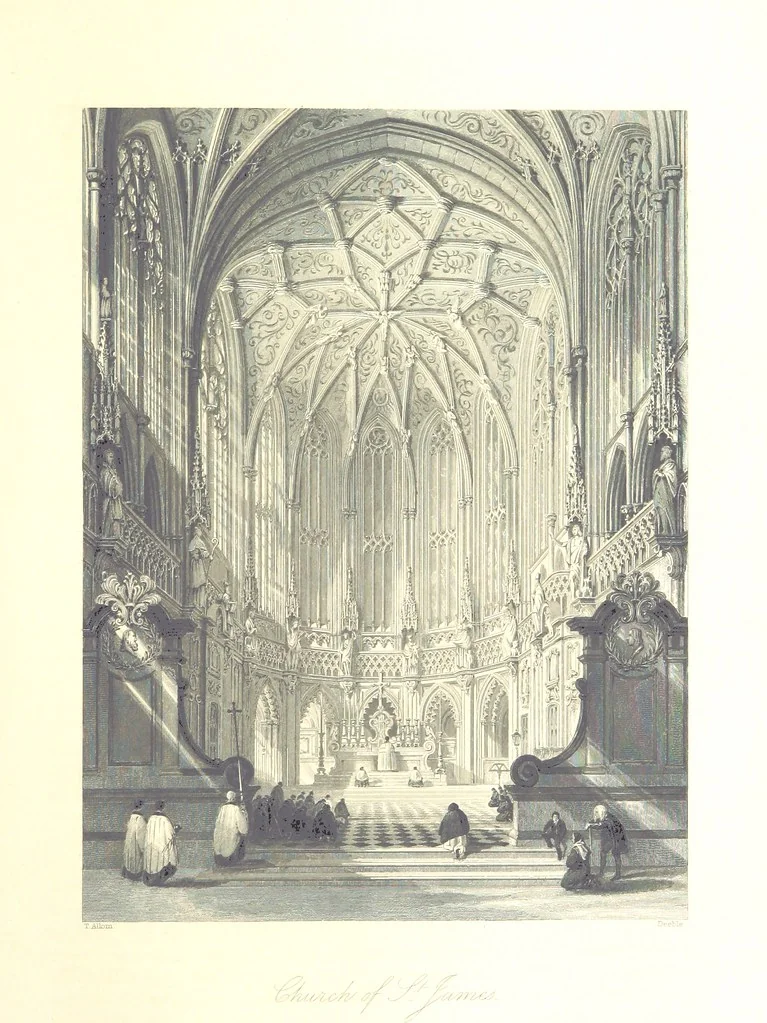 An illustration from Belgium, the Rhine, Italy, Greece, and the Shores and Islands of the Mediterranean, illustrated in a series of engravings from drawings on the spot, by T. Allom, Esq., Colonel Cockburn ... With historical, classical and picturesque descriptions by the Rev. G. N. Wright and L. F. A. Buckingham, 1851, leaf 53