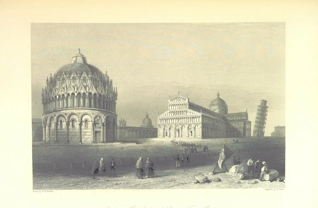 An illustration from Belgium, the Rhine, Italy, Greece, and the Shores and Islands of the Mediterranean, illustrated in a series of engravings from drawings on the spot, by T. Allom, Esq., Colonel Cockburn ... With historical, classical and picturesque descriptions by the Rev. G. N. Wright and L. F. A. Buckingham, 1851, leaf 539