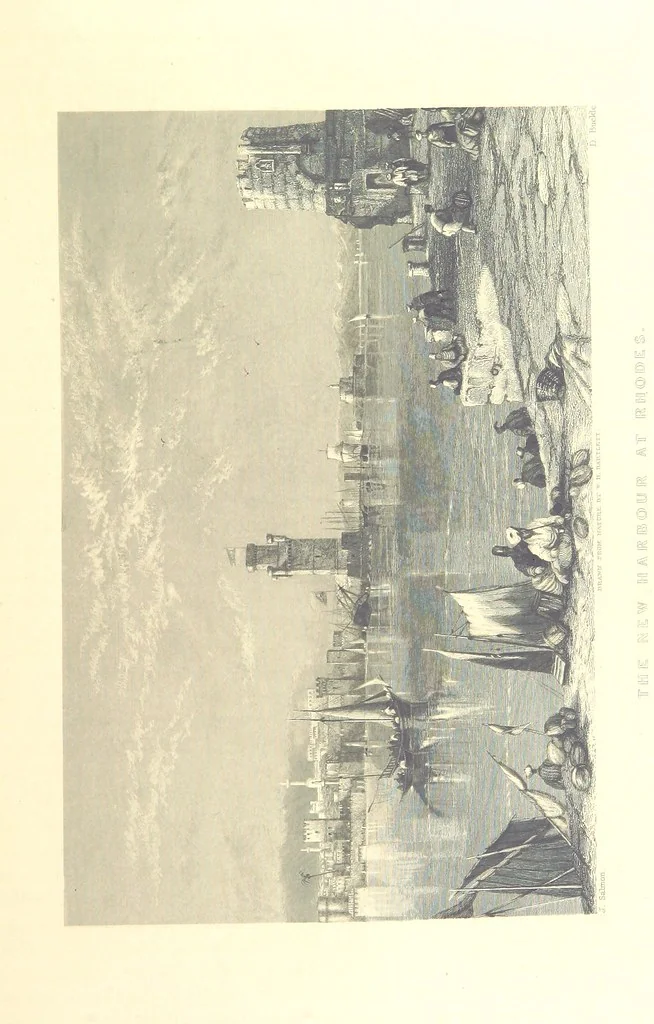 An illustration from Belgium, the Rhine, Italy, Greece, and the Shores and Islands of the Mediterranean, illustrated in a series of engravings from drawings on the spot, by T. Allom, Esq., Colonel Cockburn ... With historical, classical and picturesque descriptions by the Rev. G. N. Wright and L. F. A. Buckingham, 1851, leaf 565
