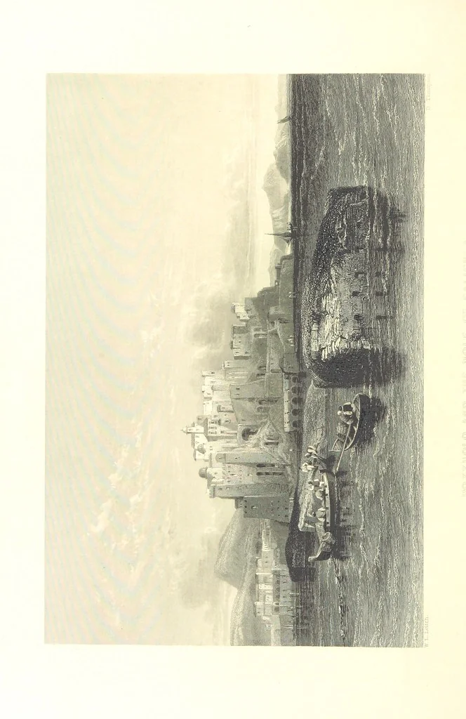 An illustration from Belgium, the Rhine, Italy, Greece, and the Shores and Islands of the Mediterranean, illustrated in a series of engravings from drawings on the spot, by T. Allom, Esq., Colonel Cockburn ... With historical, classical and picturesque descriptions by the Rev. G. N. Wright and L. F. A. Buckingham, 1851, leaf 582