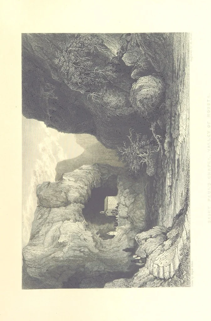 An illustration from Belgium, the Rhine, Italy, Greece, and the Shores and Islands of the Mediterranean, illustrated in a series of engravings from drawings on the spot, by T. Allom, Esq., Colonel Cockburn ... With historical, classical and picturesque descriptions by the Rev. G. N. Wright and L. F. A. Buckingham, 1851, leaf 613