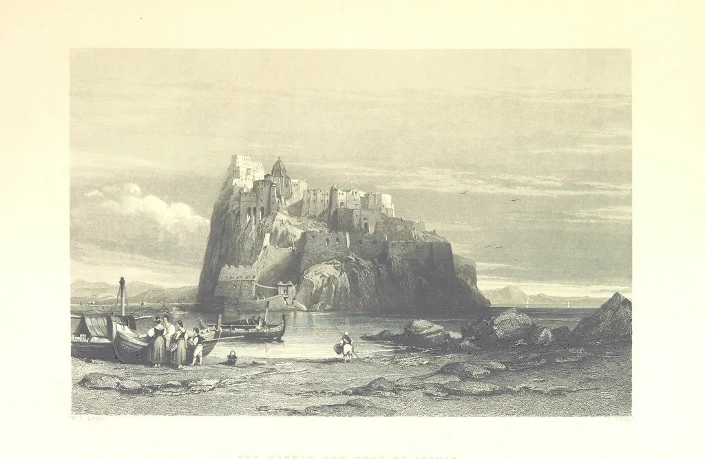 An illustration from Belgium, the Rhine, Italy, Greece, and the Shores and Islands of the Mediterranean, illustrated in a series of engravings from drawings on the spot, by T. Allom, Esq., Colonel Cockburn ... With historical, classical and picturesque descriptions by the Rev. G. N. Wright and L. F. A. Buckingham, 1851, leaf 65