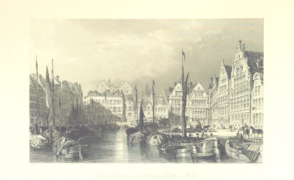 An illustration from Belgium, the Rhine, Italy, Greece, and the Shores and Islands of the Mediterranean, illustrated in a series of engravings from drawings on the spot, by T. Allom, Esq., Colonel Cockburn ... With historical, classical and picturesque descriptions by the Rev. G. N. Wright and L. F. A. Buckingham, 1851, leaf 93