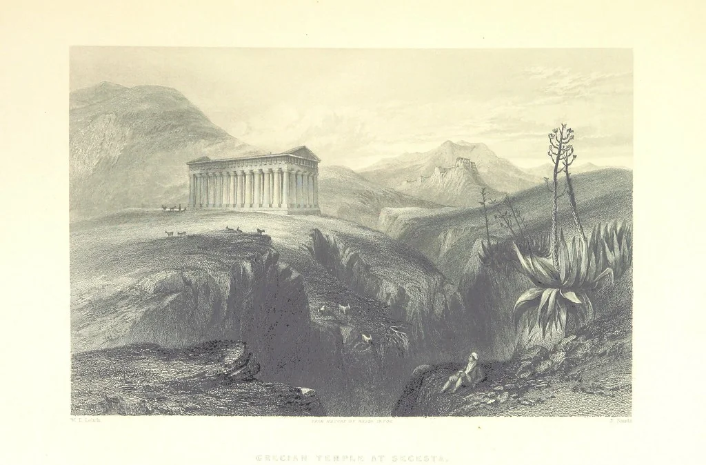 An illustration from Belgium, the Rhine, Italy, Greece, and the Shores and Islands of the Mediterranean, illustrated in a series of engravings from drawings on the spot, by T. Allom, Esq., Colonel Cockburn ... With historical, classical and picturesque descriptions by the Rev. G. N. Wright and L. F. A. Buckingham, 1851, leaf 97