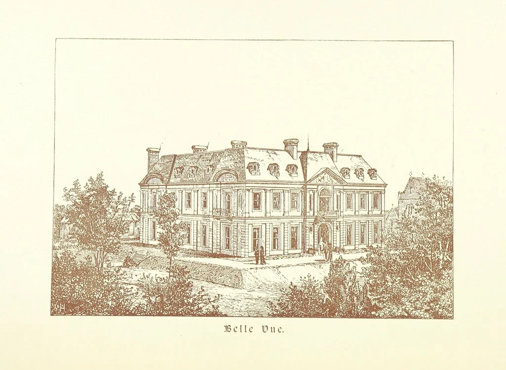 An illustration from A Series of picturesque views of castles and country houses in Yorkshire, principally in the northern division of the West Riding, from sketches made by Mr. E. Healey ... Reprinted from the “Bradford Illustrated Weekly Telegraph.”, 1885, leaf 168