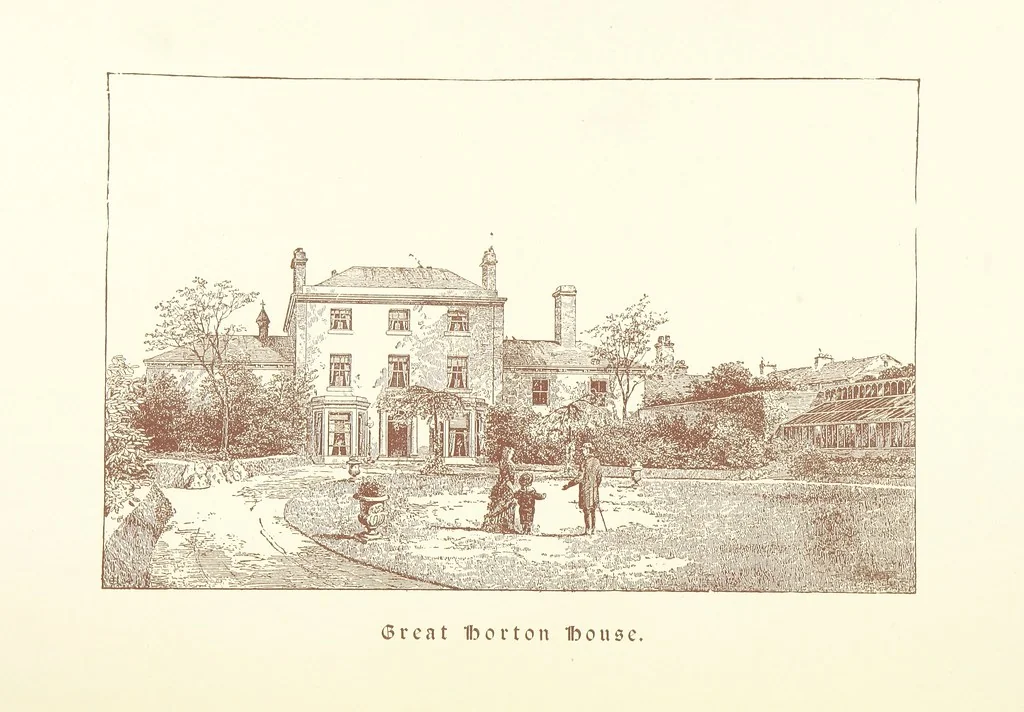 An illustration from A Series of picturesque views of castles and country houses in Yorkshire, principally in the northern division of the West Riding, from sketches made by Mr. E. Healey ... Reprinted from the “Bradford Illustrated Weekly Telegraph.”, 1885, leaf 172