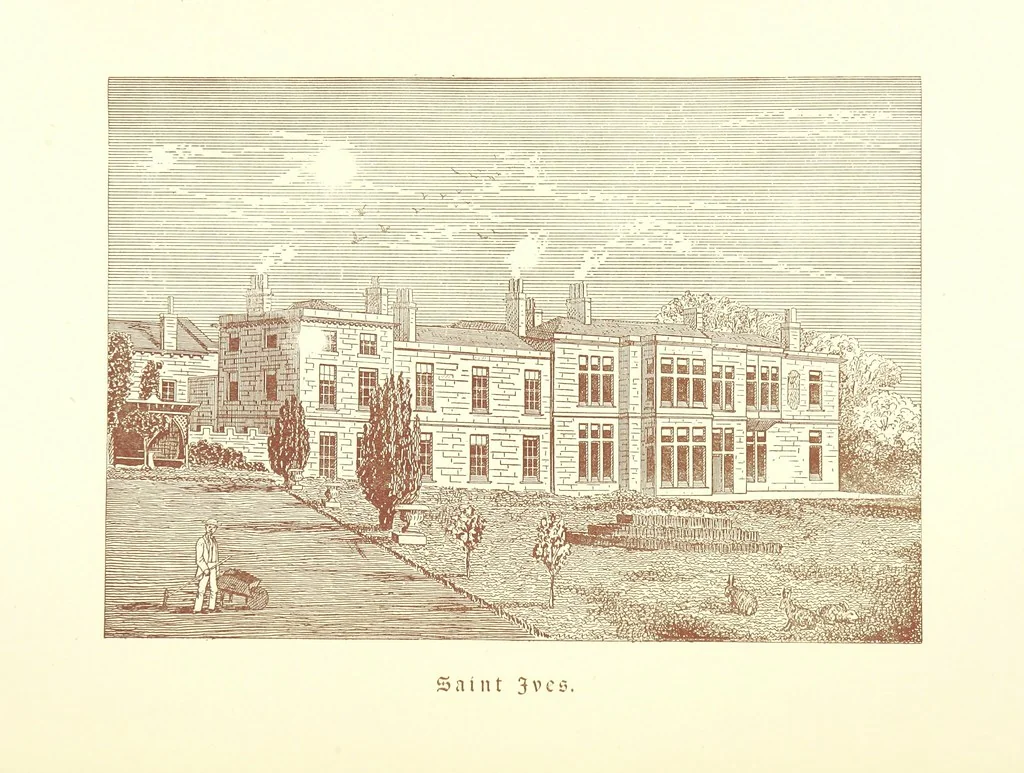 An illustration from A Series of picturesque views of castles and country houses in Yorkshire, principally in the northern division of the West Riding, from sketches made by Mr. E. Healey ... Reprinted from the “Bradford Illustrated Weekly Telegraph.”, 1885, leaf 207