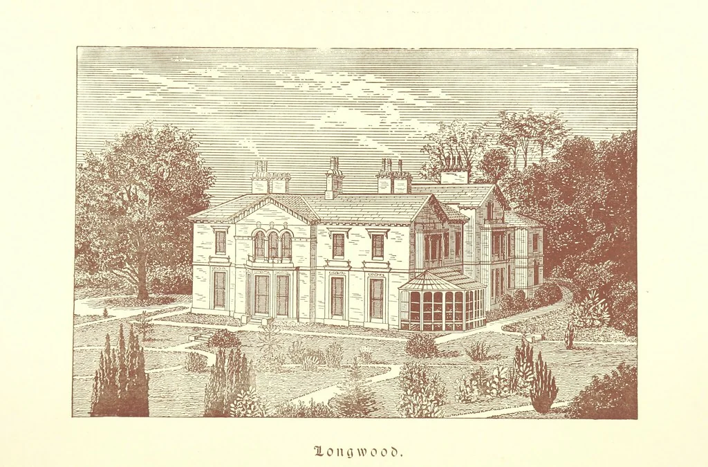 An illustration from A Series of picturesque views of castles and country houses in Yorkshire, principally in the northern division of the West Riding, from sketches made by Mr. E. Healey ... Reprinted from the “Bradford Illustrated Weekly Telegraph.”, 1885, leaf 219