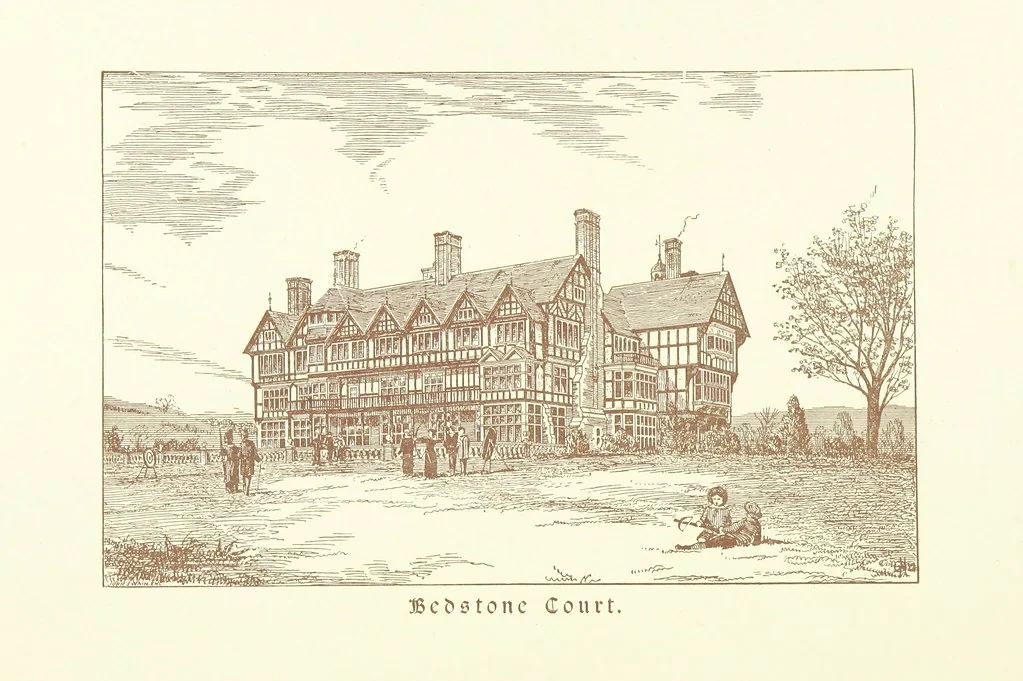 An illustration from A Series of picturesque views of castles and country houses in Yorkshire, principally in the northern division of the West Riding, from sketches made by Mr. E. Healey ... Reprinted from the “Bradford Illustrated Weekly Telegraph.”, 1885, leaf 236