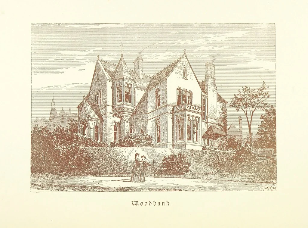An illustration from A Series of picturesque views of castles and country houses in Yorkshire, principally in the northern division of the West Riding, from sketches made by Mr. E. Healey ... Reprinted from the “Bradford Illustrated Weekly Telegraph.”, 1885, leaf 58