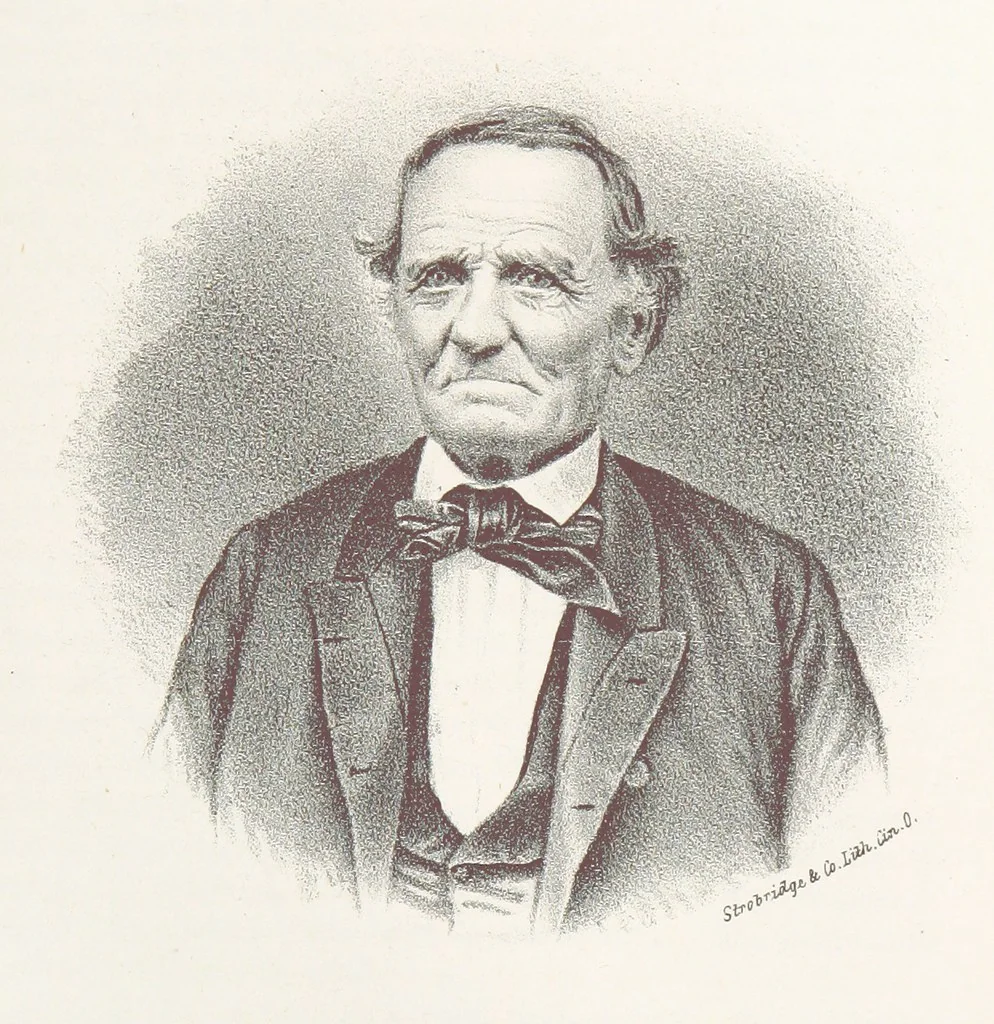 An illustration from History of Wayne County, Indiana, from its first settlement to the present time; with ... biographical and family sketches, etc, 1872, leaf 137