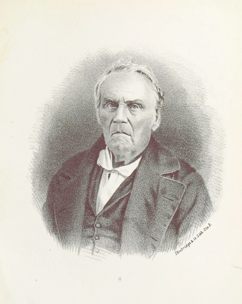 An illustration from History of Wayne County, Indiana, from its first settlement to the present time; with ... biographical and family sketches, etc, 1872, leaf 181