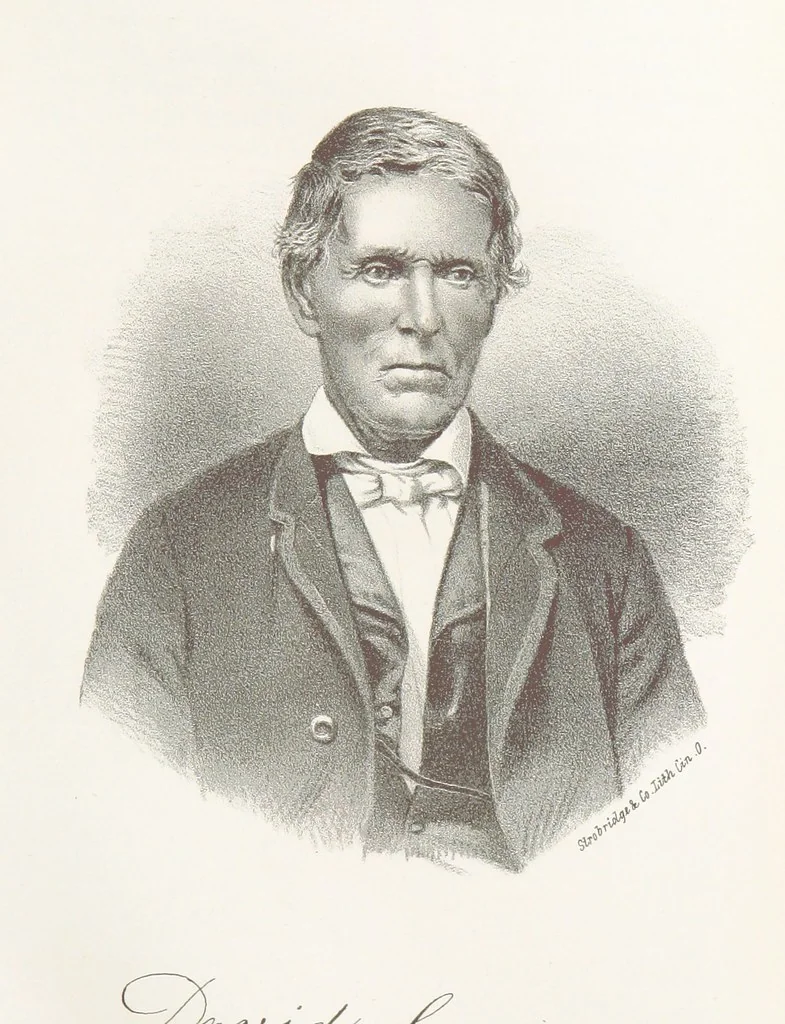 An illustration from History of Wayne County, Indiana, from its first settlement to the present time; with ... biographical and family sketches, etc, 1872, leaf 199