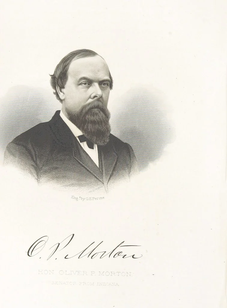 An illustration from History of Wayne County, Indiana, from its first settlement to the present time; with ... biographical and family sketches, etc, 1872, leaf 222