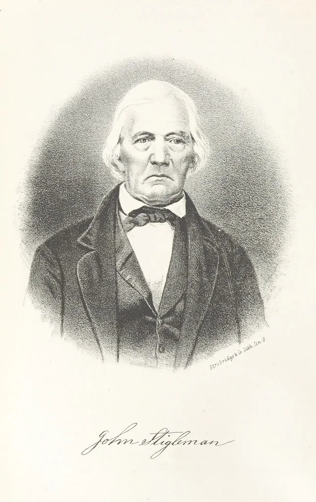 An illustration from History of Wayne County, Indiana, from its first settlement to the present time; with ... biographical and family sketches, etc, 1872, leaf 230