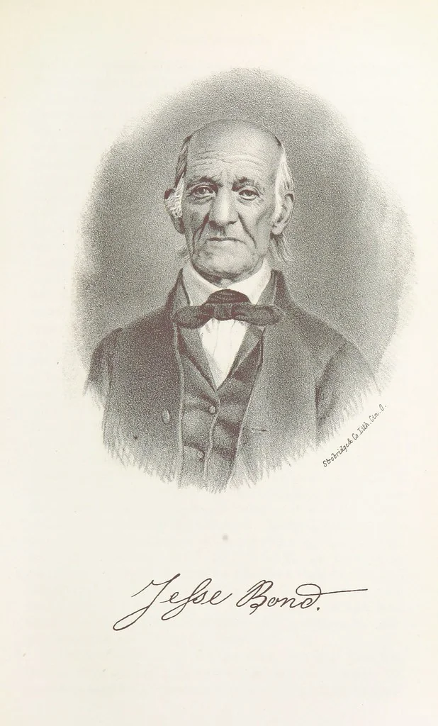 An illustration from History of Wayne County, Indiana, from its first settlement to the present time; with ... biographical and family sketches, etc, 1872, leaf 235